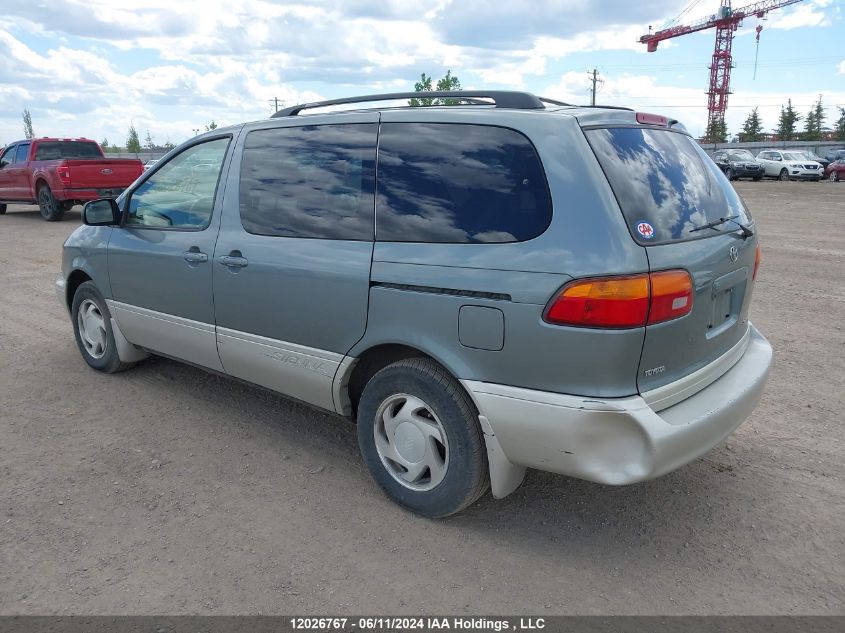 2000 Toyota Sienna Le/Xle VIN: 4T3ZF13CXYU216138 Lot: 12026767