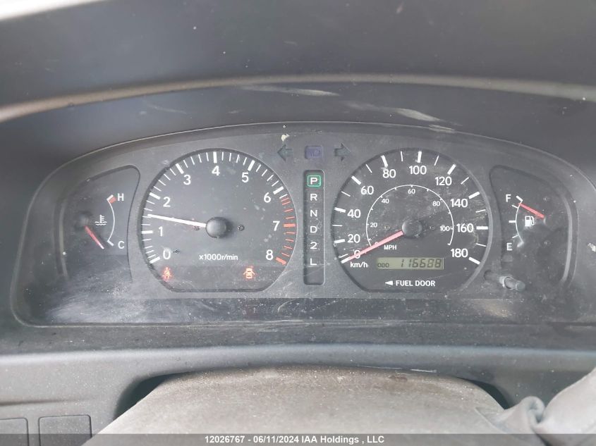 2000 Toyota Sienna Le/Xle VIN: 4T3ZF13CXYU216138 Lot: 12026767