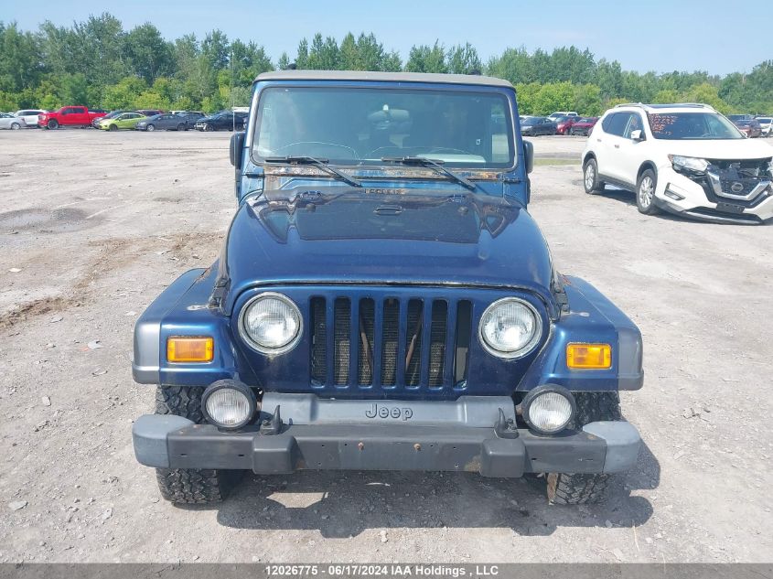 2004 Jeep Tj Sport VIN: 1J4FA49S34P724274 Lot: 12026775