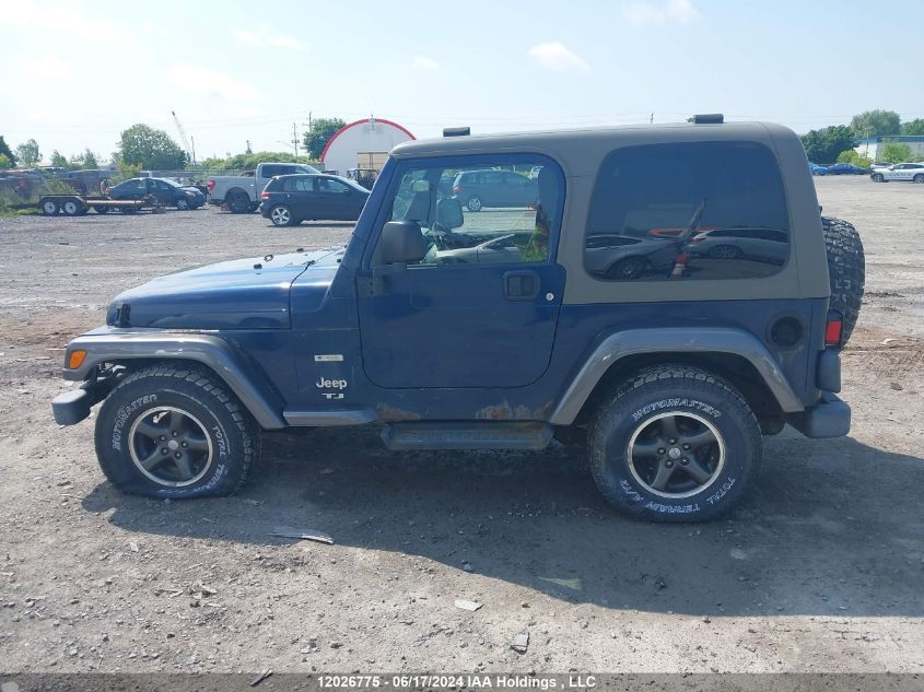 2004 Jeep Tj Sport VIN: 1J4FA49S34P724274 Lot: 12026775