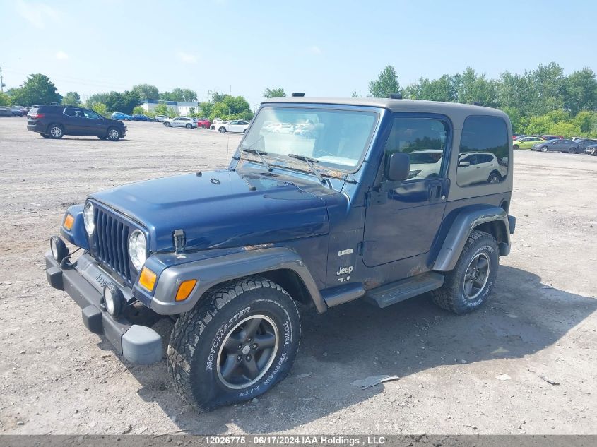 2004 Jeep Tj Sport VIN: 1J4FA49S34P724274 Lot: 12026775