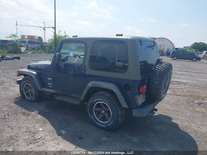 2004 Jeep Tj Sport VIN: 1J4FA49S34P724274 Lot: 12026775