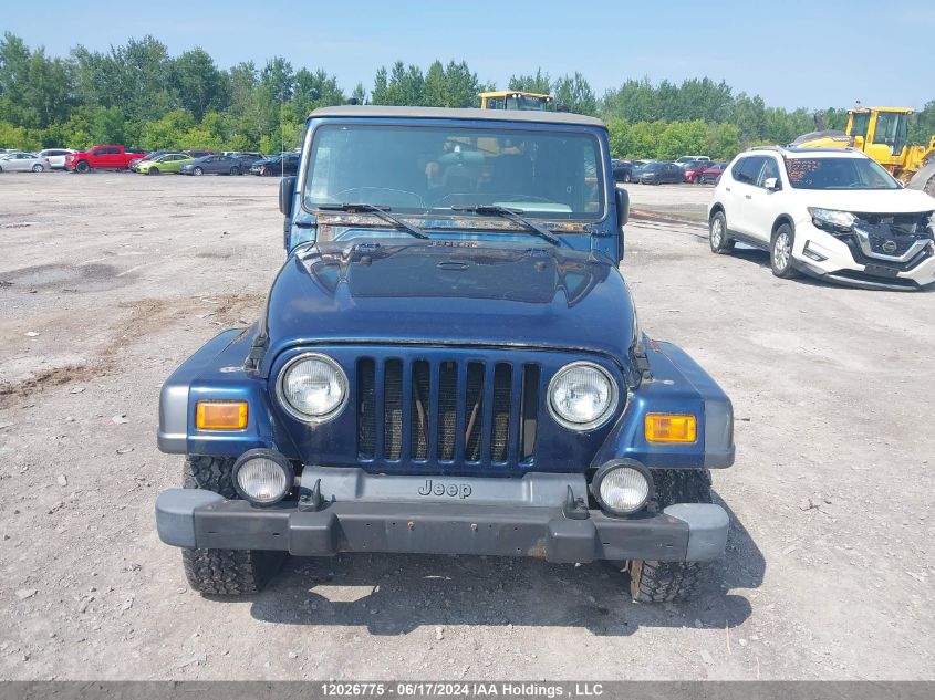 2004 Jeep Tj Sport VIN: 1J4FA49S34P724274 Lot: 12026775