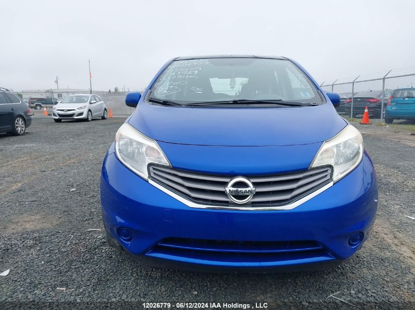 2014 Nissan Versa Note VIN: 3N1CE2CP2EL367529 Lot: 12026779