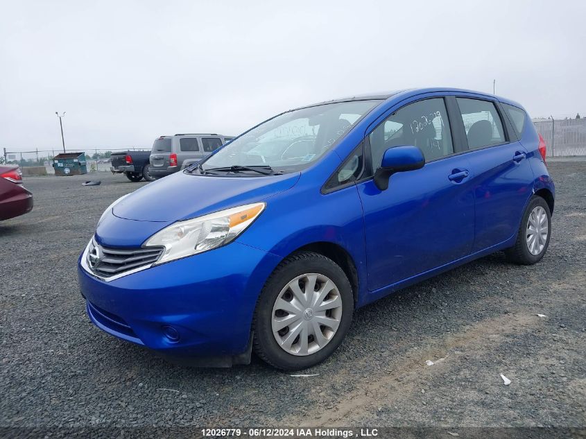 2014 Nissan Versa Note VIN: 3N1CE2CP2EL367529 Lot: 12026779