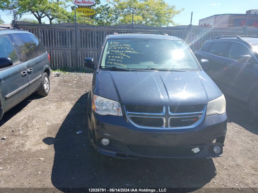 2013 Dodge Grand Caravan Crew VIN: 2C4RDGDG6DR639782 Lot: 12026791