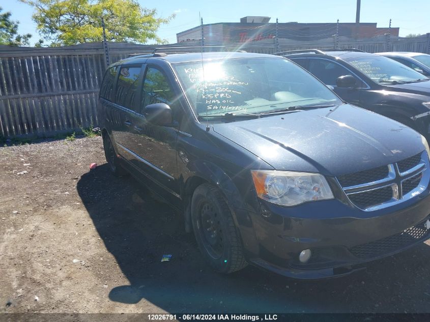 2013 Dodge Grand Caravan Crew VIN: 2C4RDGDG6DR639782 Lot: 12026791