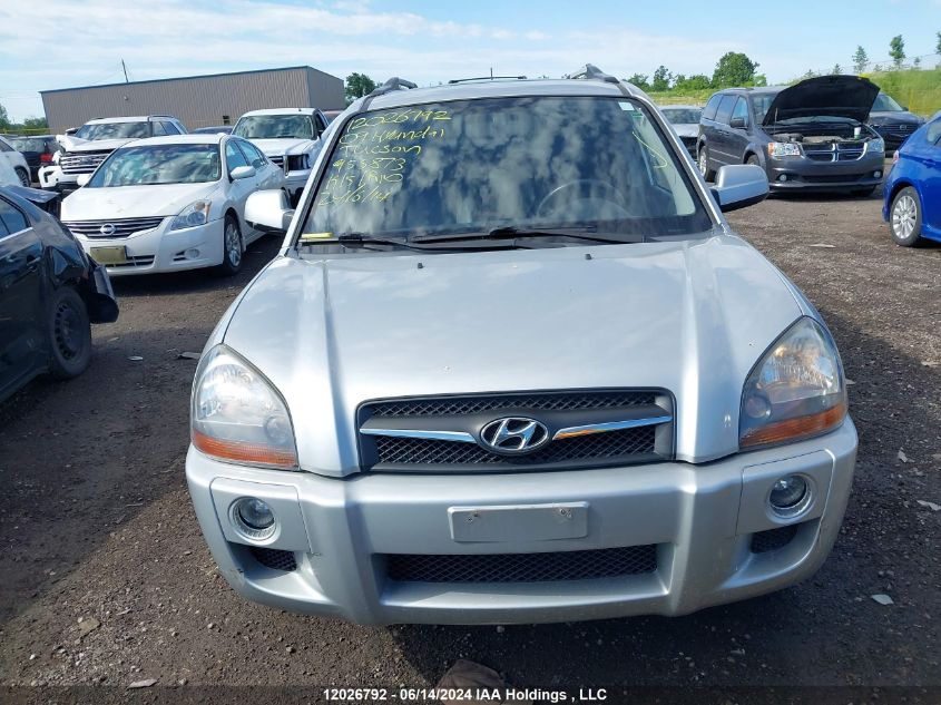 2009 Hyundai Tucson Gls VIN: KM8JM72D69U955873 Lot: 12026792