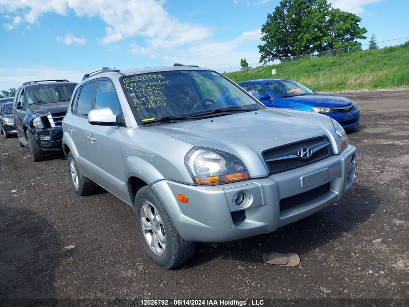 2009 Hyundai Tucson Gls VIN: KM8JM72D69U955873 Lot: 12026792