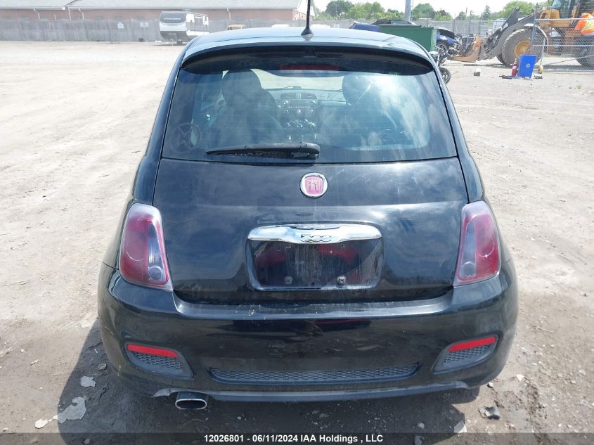 2015 Fiat 500 Sport VIN: 3C3CFFBR5FT513271 Lot: 12026801