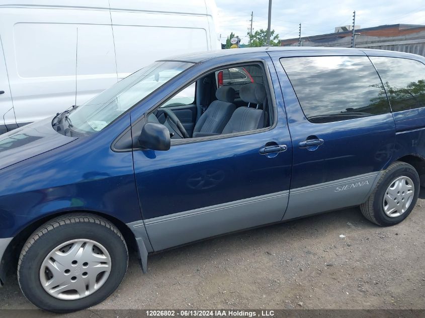 2002 Toyota Sienna Ce VIN: 4T3ZF19C02U488311 Lot: 12026802