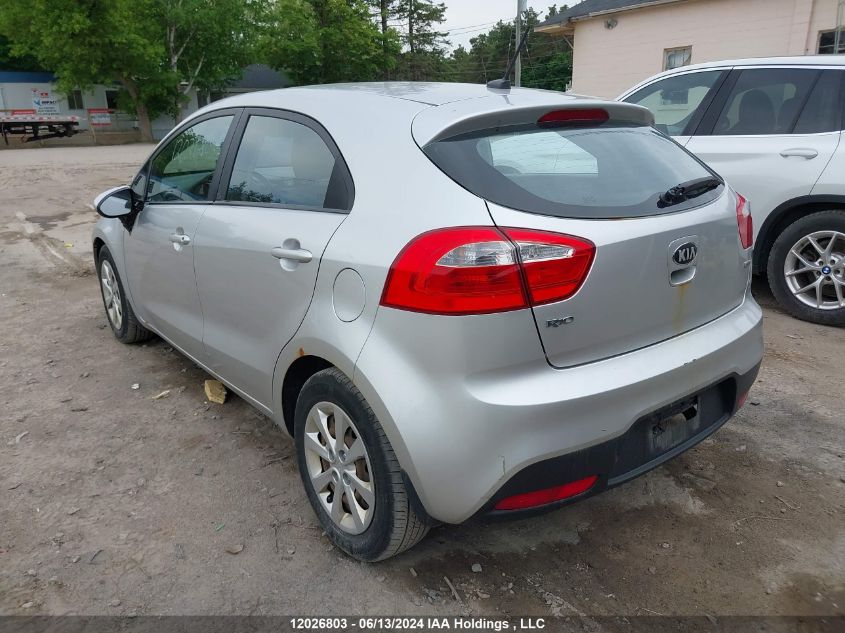 2013 Kia Rio Gdi VIN: KNADM5A39D6846882 Lot: 12026803