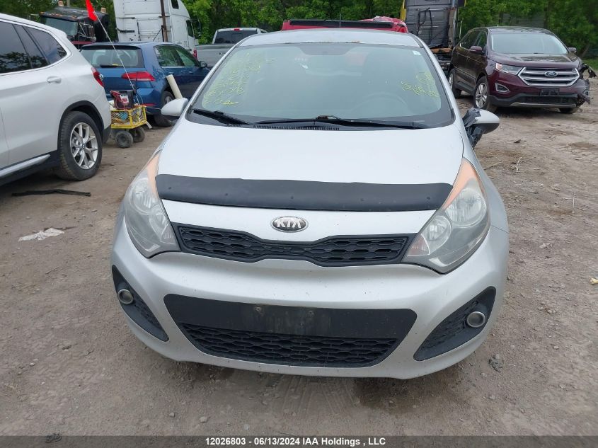 2013 Kia Rio Gdi VIN: KNADM5A39D6846882 Lot: 12026803