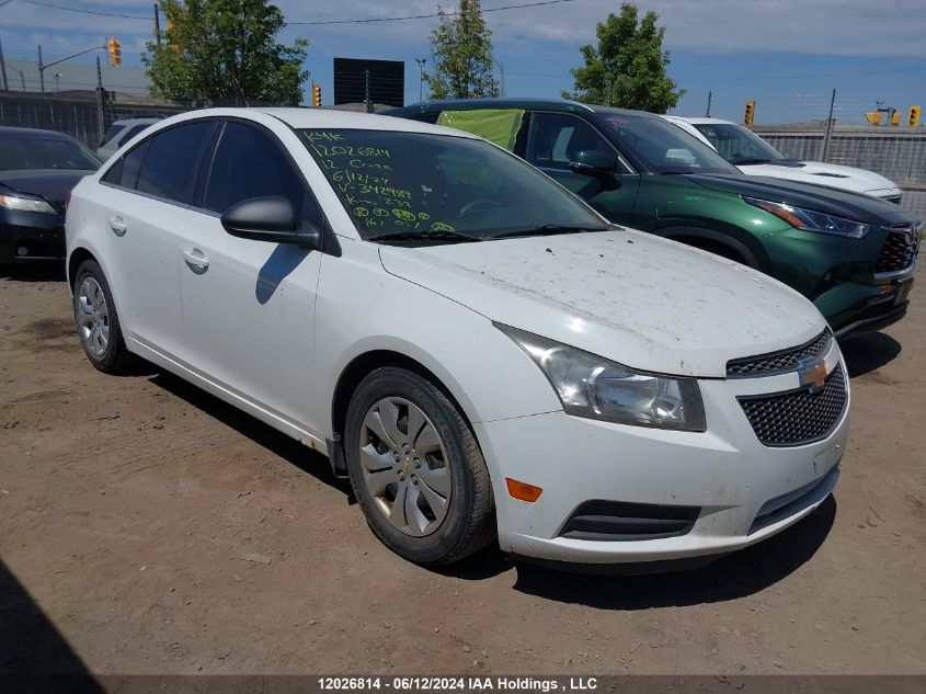 2012 Chevrolet Cruze VIN: 1G1PC5SH7C7342989 Lot: 12026814