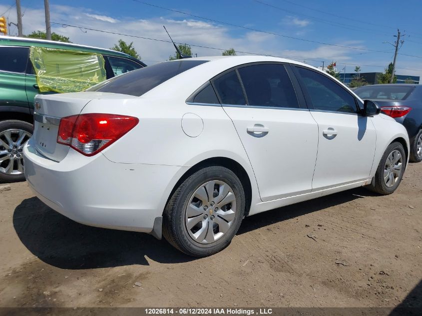 2012 Chevrolet Cruze VIN: 1G1PC5SH7C7342989 Lot: 12026814