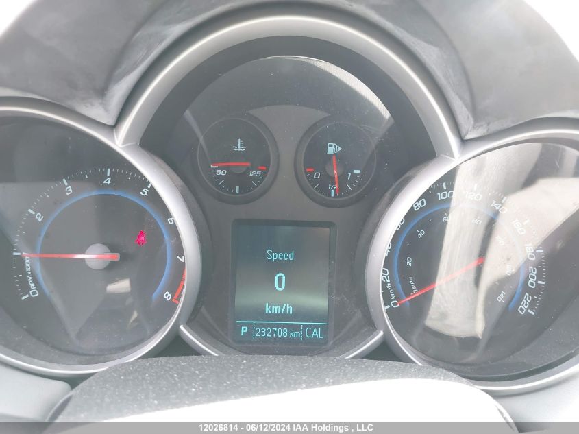 2012 Chevrolet Cruze VIN: 1G1PC5SH7C7342989 Lot: 12026814