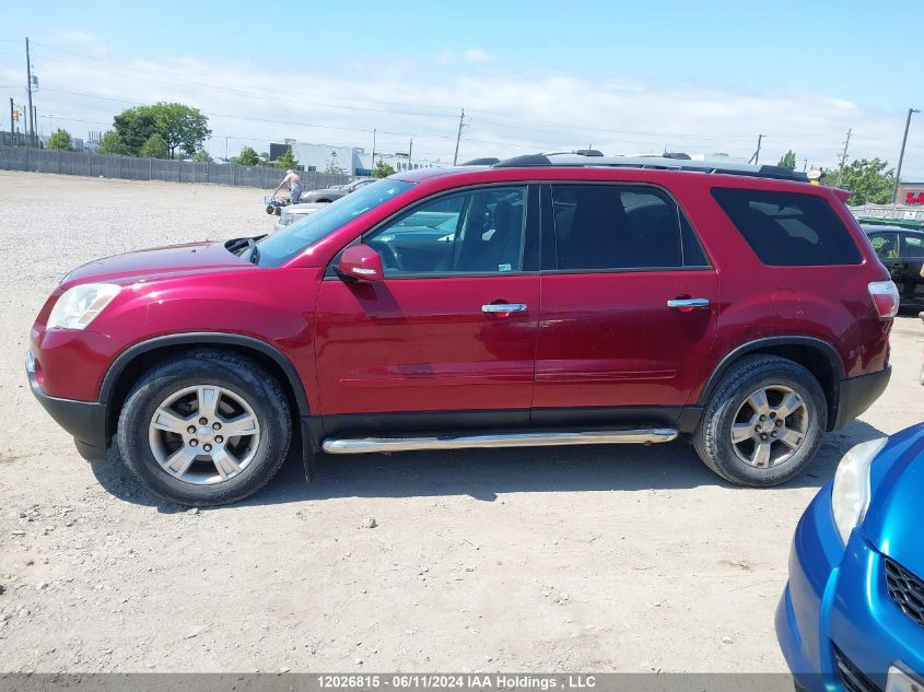 2011 GMC Acadia VIN: 1GKKRPED6BJ351287 Lot: 12026815