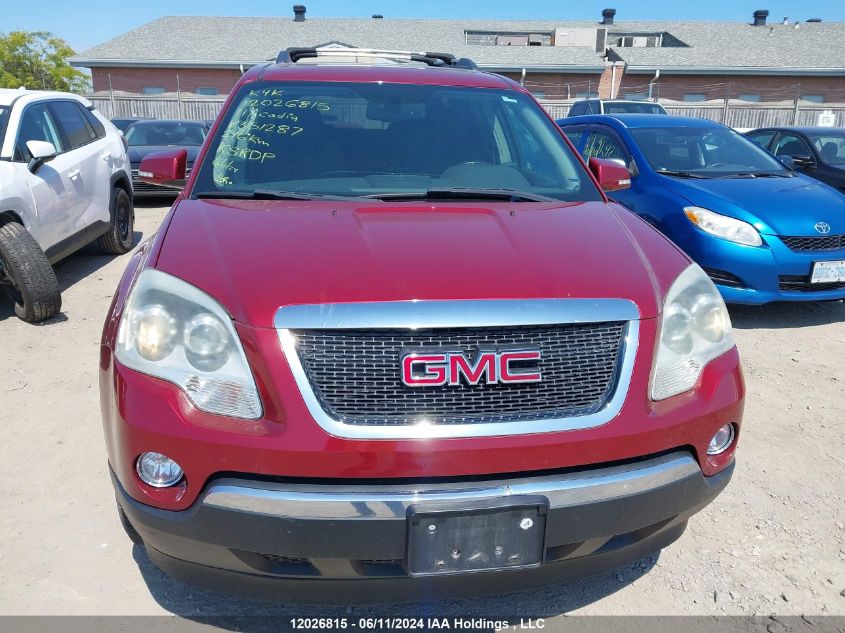 2011 GMC Acadia VIN: 1GKKRPED6BJ351287 Lot: 12026815