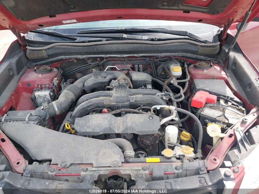 2015 Subaru Forester VIN: JF2SJCHC4FH836458 Lot: 12026819