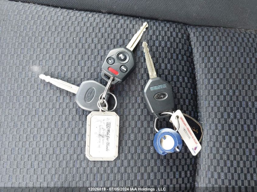 2015 Subaru Forester VIN: JF2SJCHC4FH836458 Lot: 12026819