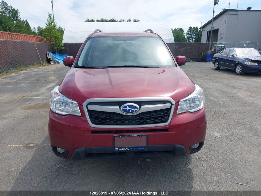 2015 Subaru Forester VIN: JF2SJCHC4FH836458 Lot: 12026819