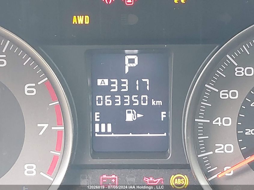 2015 Subaru Forester VIN: JF2SJCHC4FH836458 Lot: 12026819