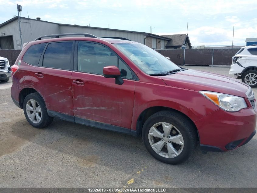 2015 Subaru Forester VIN: JF2SJCHC4FH836458 Lot: 12026819