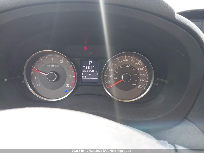 2015 Subaru Forester VIN: JF2SJCHC4FH836458 Lot: 12026819