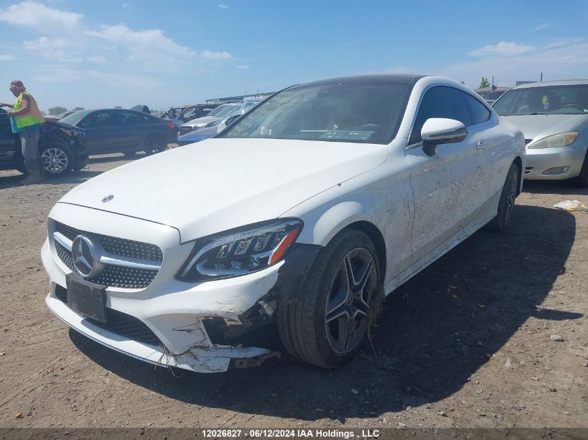 2019 Mercedes-Benz C-Class VIN: WDDWJ8EB2KF811045 Lot: 12026827