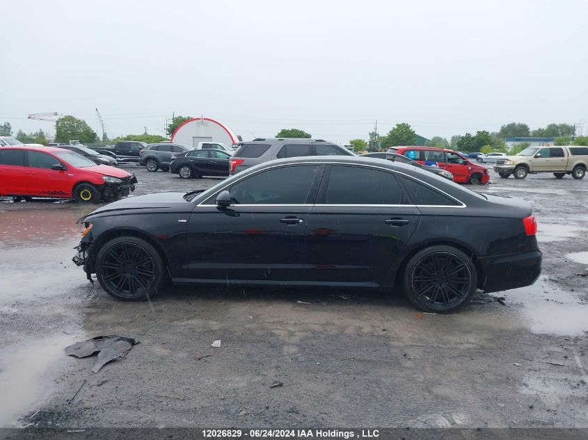 2014 Audi A6 VIN: WAUJFCFC4EN036514 Lot: 12026829