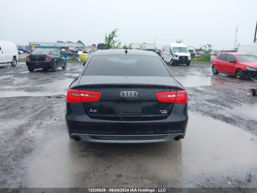 2014 Audi A6 VIN: WAUJFCFC4EN036514 Lot: 12026829