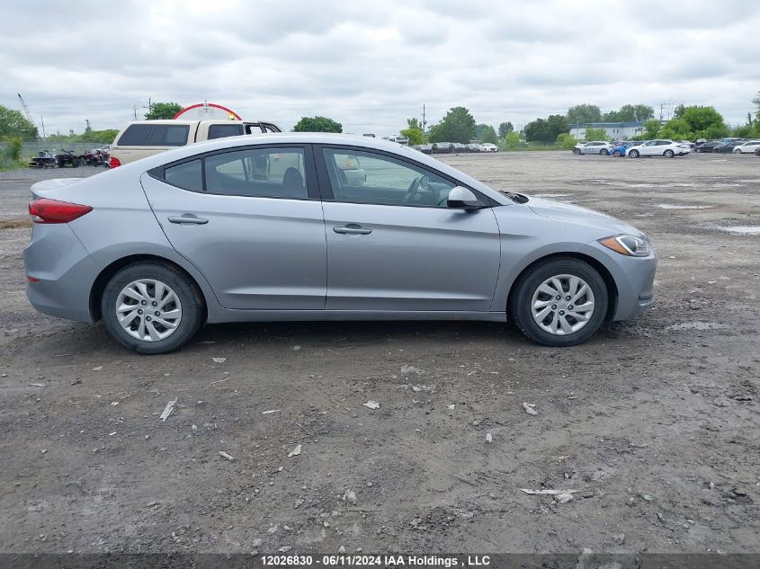 2017 Hyundai Elantra L VIN: 5NPD74LF9HH121502 Lot: 12026830