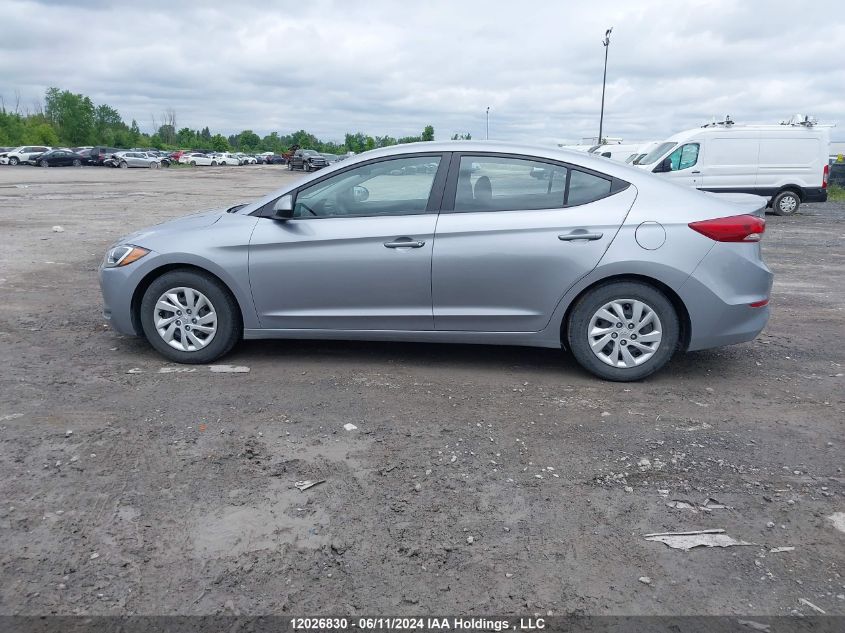 2017 Hyundai Elantra L VIN: 5NPD74LF9HH121502 Lot: 12026830