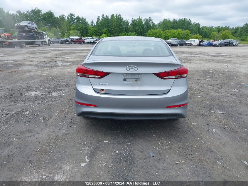 2017 Hyundai Elantra L VIN: 5NPD74LF9HH121502 Lot: 12026830