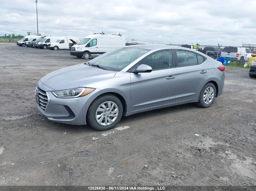 2017 Hyundai Elantra L VIN: 5NPD74LF9HH121502 Lot: 12026830