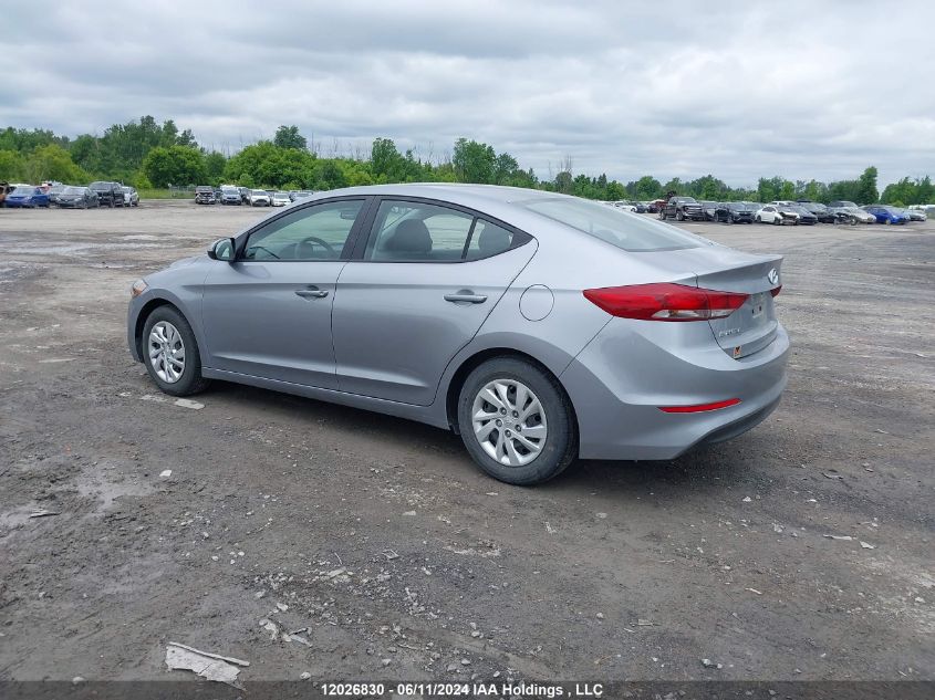 2017 Hyundai Elantra L VIN: 5NPD74LF9HH121502 Lot: 12026830