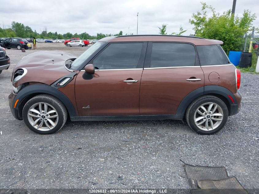 2014 Mini Cooper Countryman VIN: WMWZC5C58EWP36611 Lot: 12026832