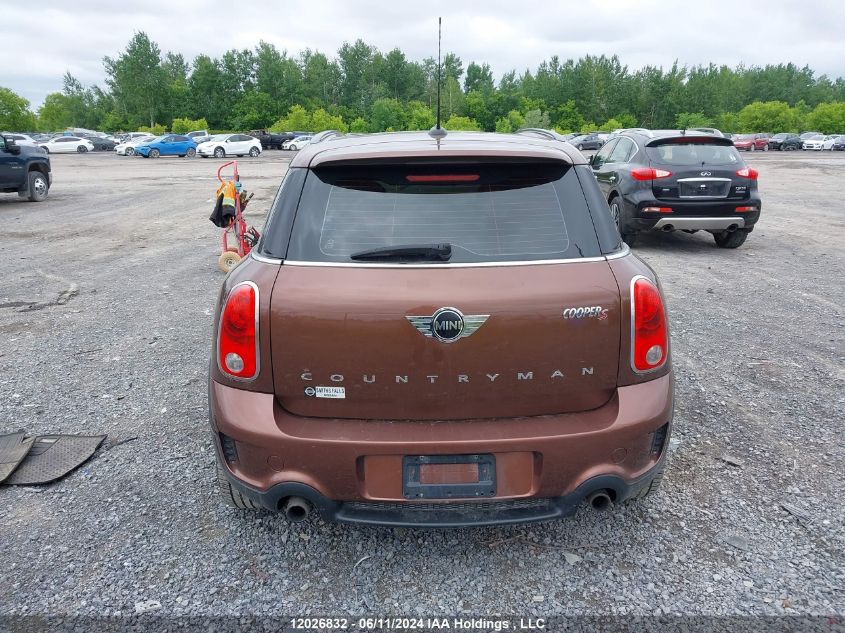 2014 Mini Cooper Countryman VIN: WMWZC5C58EWP36611 Lot: 12026832