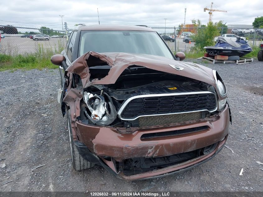 2014 Mini Cooper Countryman VIN: WMWZC5C58EWP36611 Lot: 12026832