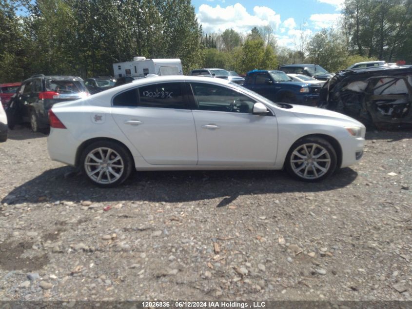 2014 Volvo S60 VIN: YV1902FH0E2285451 Lot: 12026836