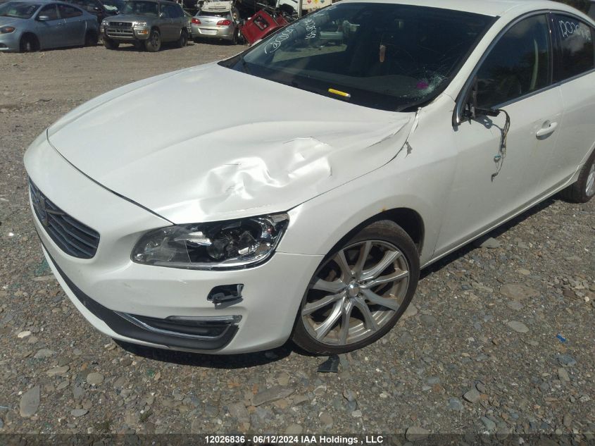 2014 Volvo S60 VIN: YV1902FH0E2285451 Lot: 12026836