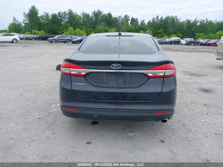 2017 Ford Fusion S VIN: 3FA6P0G77HR331314 Lot: 12026842