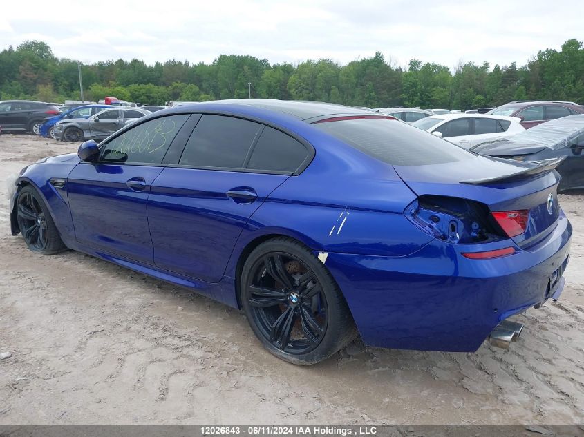 2015 BMW M6 VIN: WBS6C9C51FD468004 Lot: 12026843