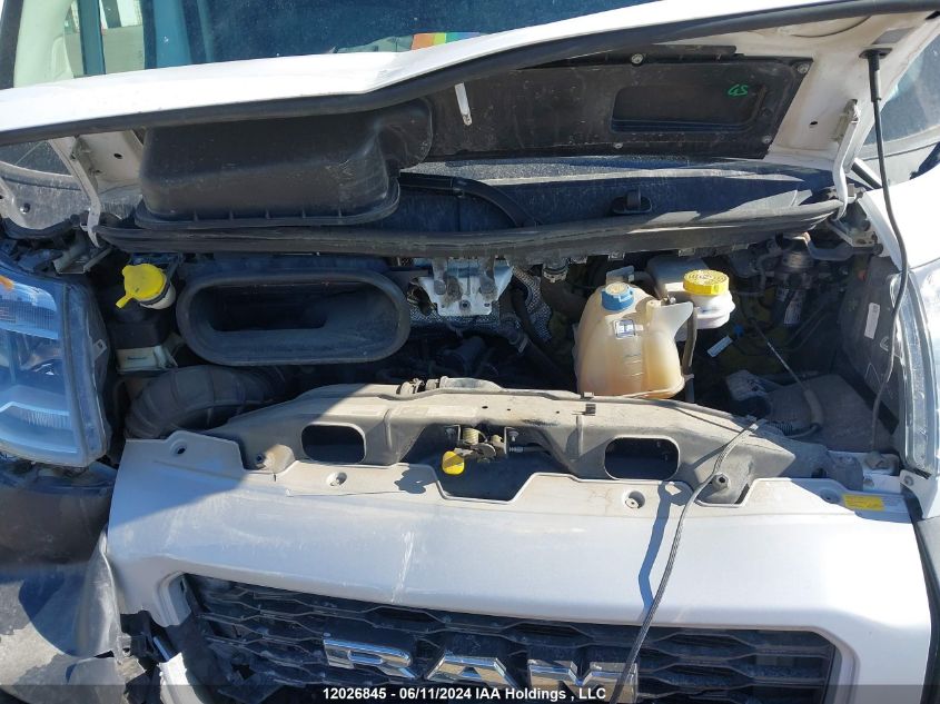 2019 Ram Promaster 2500 High Roof VIN: 3C6TRVDG9KE511554 Lot: 12026845