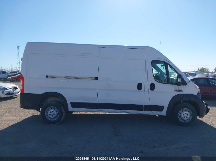 2019 Ram Promaster 2500 High Roof VIN: 3C6TRVDG9KE511554 Lot: 12026845