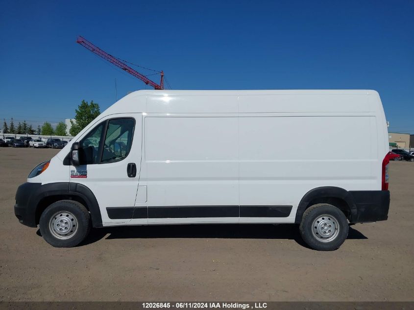 2019 Ram Promaster 2500 High Roof VIN: 3C6TRVDG9KE511554 Lot: 12026845
