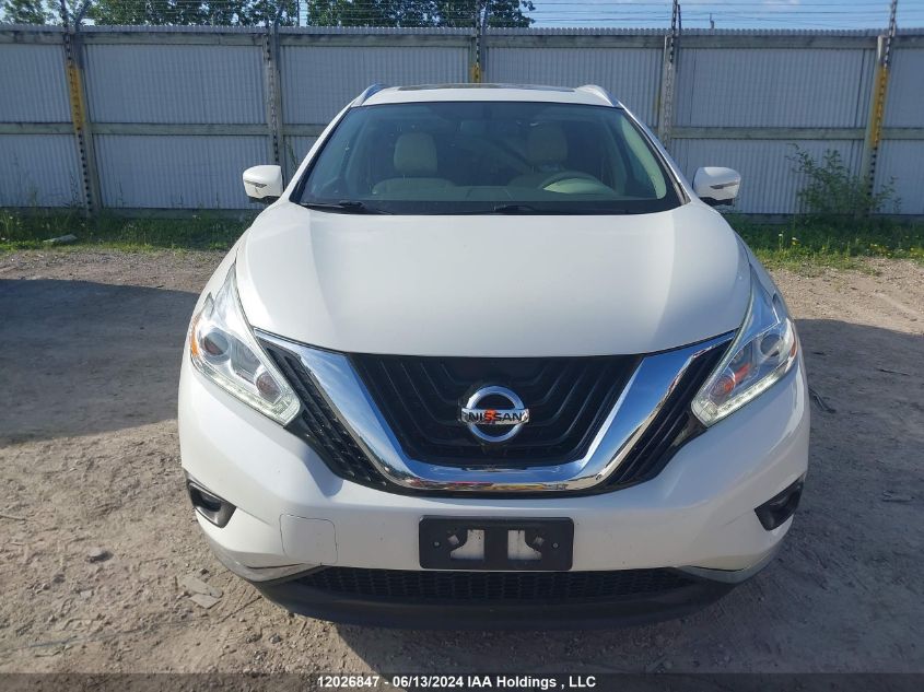 2016 Nissan Murano VIN: 5N1AZ2MHXGN163351 Lot: 12026847