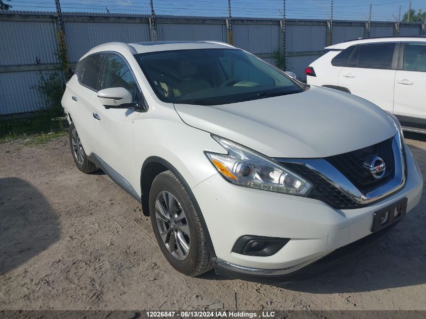 2016 Nissan Murano VIN: 5N1AZ2MHXGN163351 Lot: 12026847