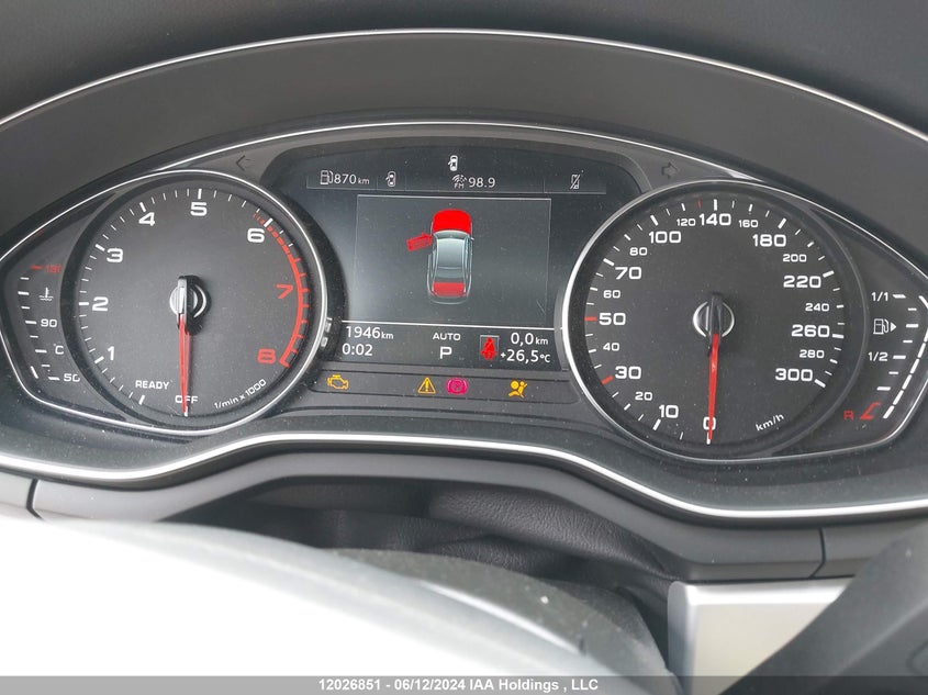 2024 Audi A4 Sedan VIN: WAUAAAF44RN011825 Lot: 12026851