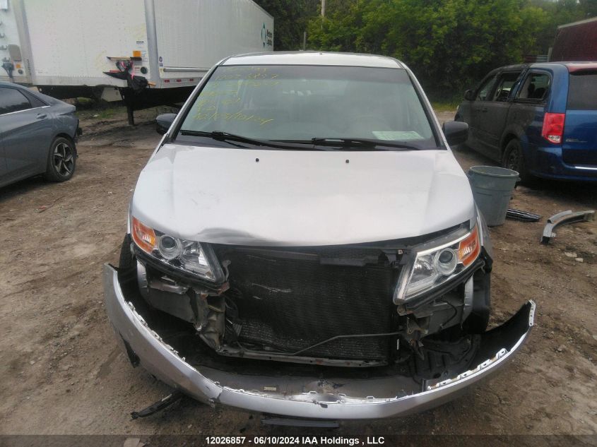 2012 Honda Odyssey VIN: 5FNRL5H49CB509027 Lot: 12026857